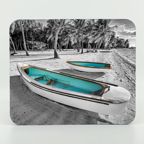 Beach Tenders in Florida Keys photograph on a mouse pad