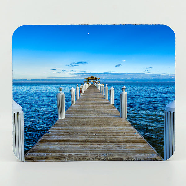 Cheeca Lodge Dock in Florida Keys photograph on a mouse pad