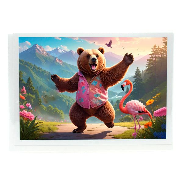 Bear with Flamingo Gifts
