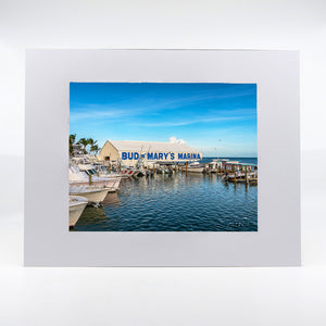 Bud and Mary's Marina in Florida Keys photography artwork