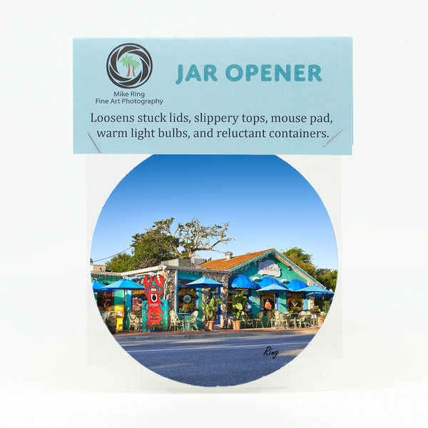 Jar Opener of Cafe Heavenly Restaurant in New Smyrna Beach, Florida