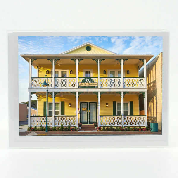 Greeting Card of Inn on the Avenue on Flagler Avenue in New Smyrna Beach, Florida