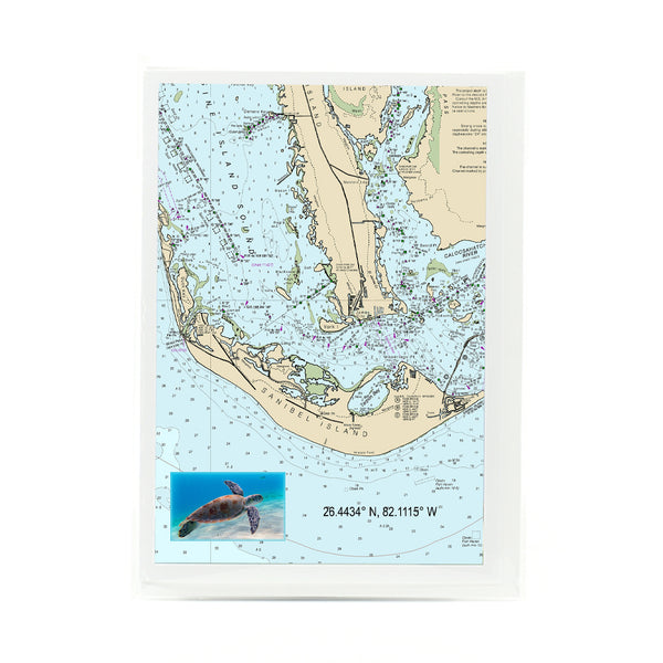 Sanibel Island Chart Gifts