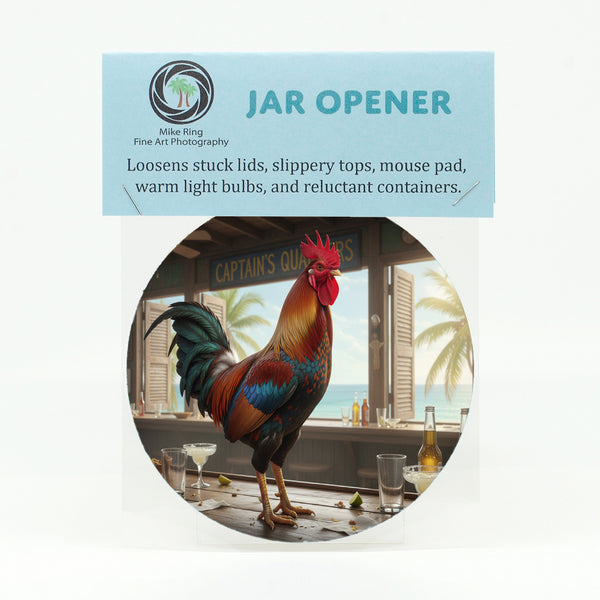 Key West Rooster in Bar 2 Gifts