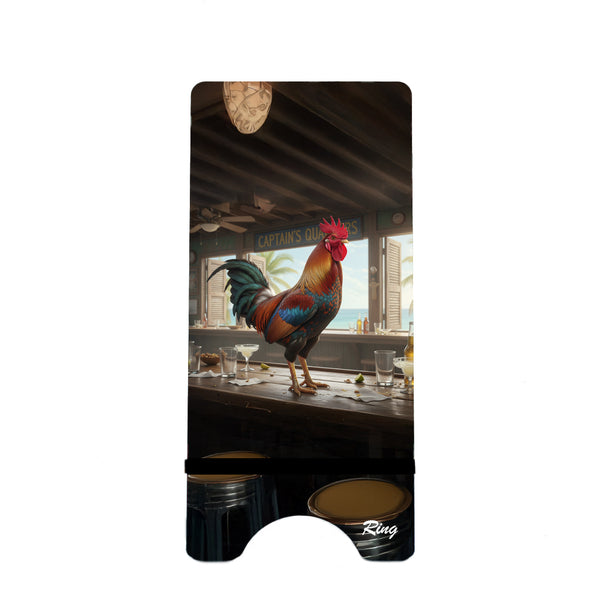 Key West Rooster in Bar 2 Gifts