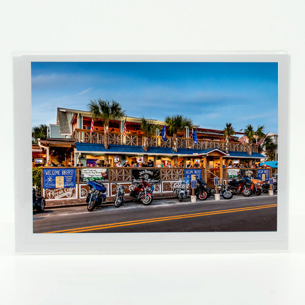 Greeting Card of the Flagler Tavern in New Smyrna Beach, Florida