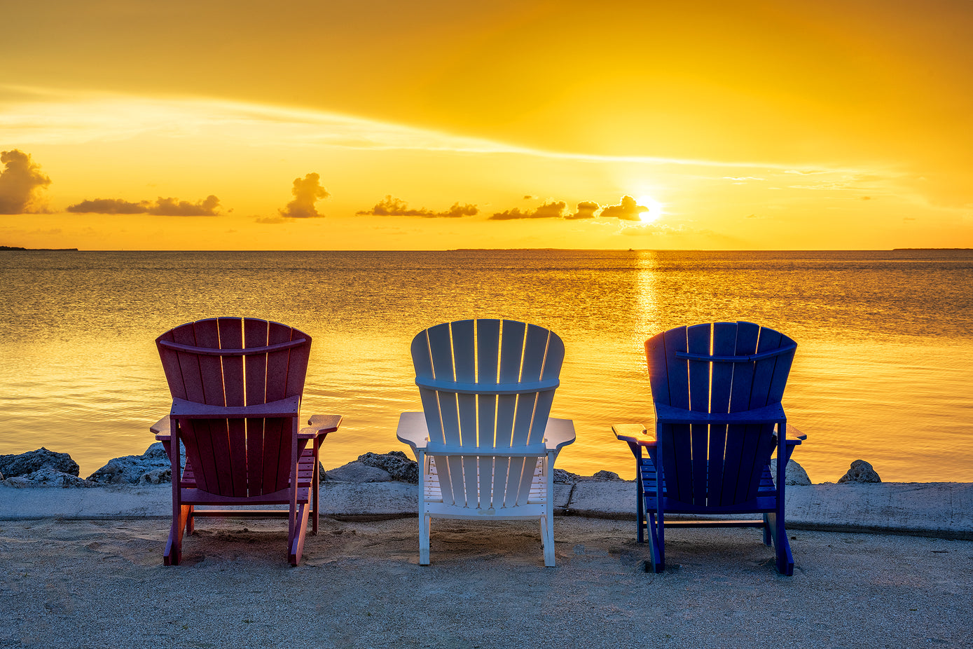 Patriotic Sunset