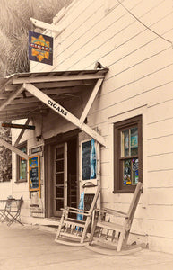 A Fine Art Photograph by Mike Ring of Green Street Cigar shop in Key West