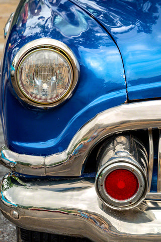 A photo of a Classic old American car in Havana Cuba
