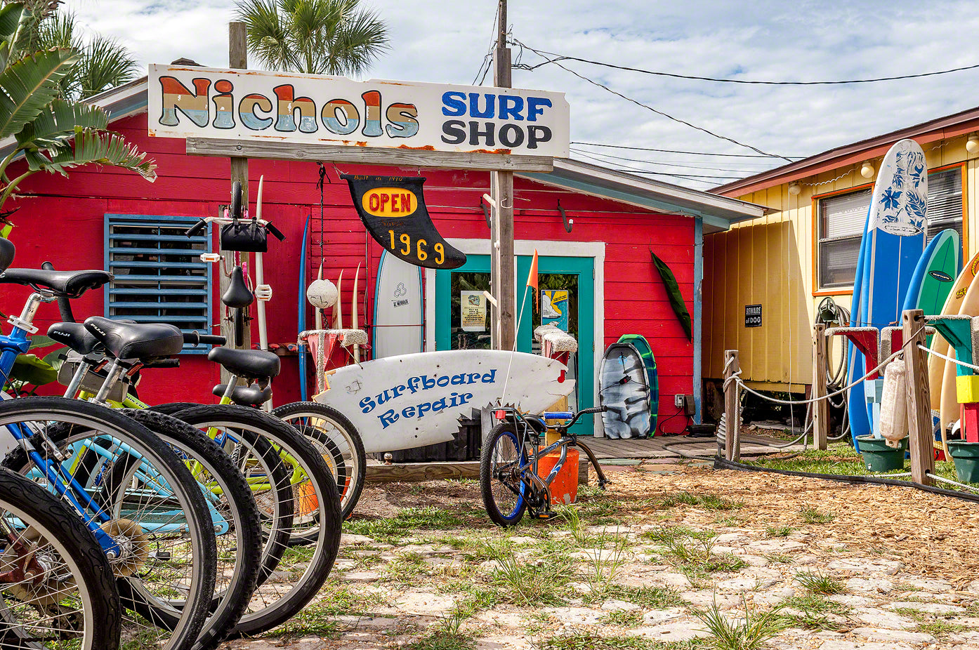 A photo of Nichols Surf Shop in New Smyrna Beach, Florida