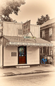 A photo of Pep'e Cafe the oldest Restaurant in Key West, Florida
